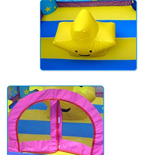 Diaod Castillo Inflable niños Juegos for niños al Aire Libre Diapositivas Infantil Trampolín de Salto hinchables Parque de Atracciones Suave Área de Juego