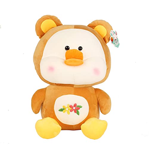 Dibujos Animados Lindo Pato De Peluche De Juguete Verde Amarillo Pato Muñeco De Peluche Almohada Muñeca De Pato Lindo Muñeca para Niños Ragdoll Regalo De Cumpleaños