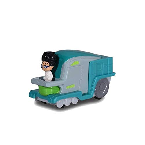 Dickie Toys PJ Masks - Vehículo de Laboratorio Romeo's Labor Flitzer de Metal, Rueda Libre, 7 cm, a Partir de 3 años