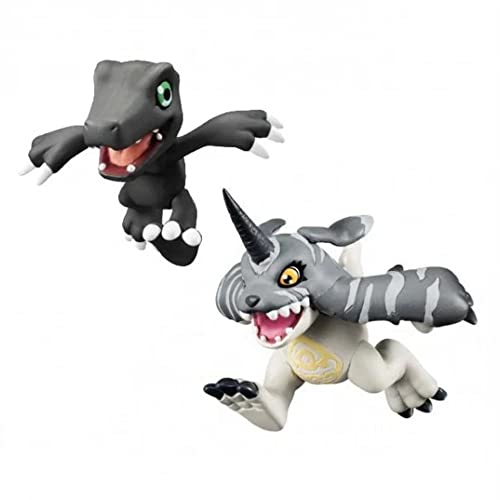 Digimon Adventure Digicolle! Series Figuras Agumon & Gabumon Wonder Festival 2016 Limited 6 cm