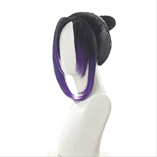 DIOCOS Demon Slayer kimetsu no yaiba Nezuko Tanjirou Agatsuma Zenitsu Tomioka Giyuu Inosuke Cosplay Wigs Earrings Mask One Size I