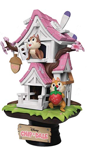 Diorama Tree House Cherry Blossom Ver. 16 cm. Chip y Dale. Disney. D-Stage. Beast Kigdom Toys