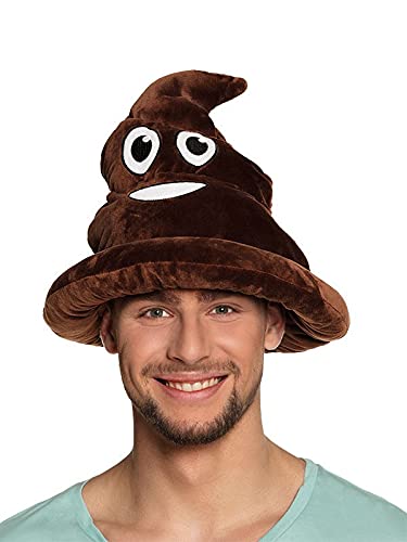 DISBACANAL Gorro de Emoticono Caca