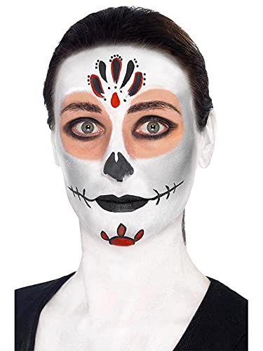 DISBACANAL Kit Maquillaje Calavera Mexicana