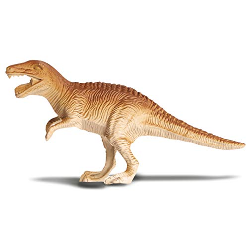 Discovery-T Set de 5 piezas, juego niños, animales plastico, tiranosaurio, dinosaurio juguete, indominus rex, color marrón, (6000102)