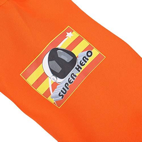 Disfraz Astronauta Adulto para Hombre Halloween Carnaval Americano Cadete del Espacio Cosplay Naranja m