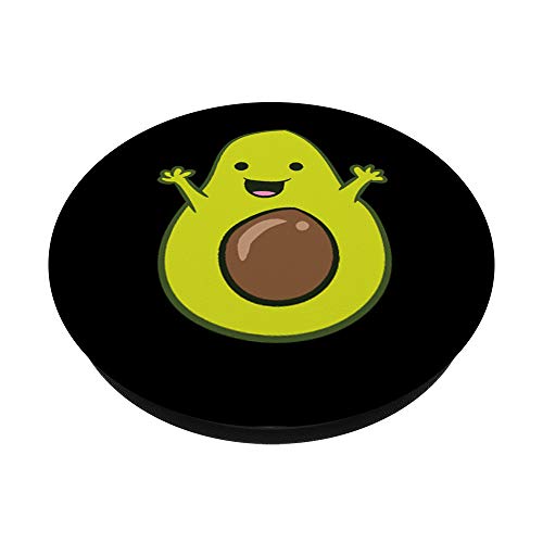 Disfraz de aguacate Divertido disfraz de aguacate de PopSockets PopGrip Intercambiable