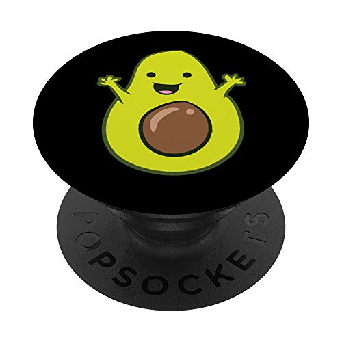 Disfraz de aguacate Divertido disfraz de aguacate de PopSockets PopGrip Intercambiable