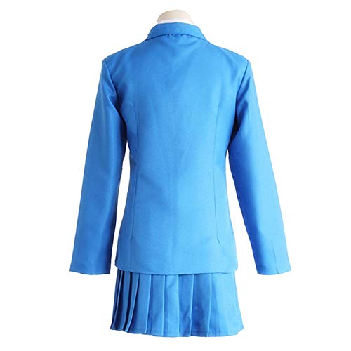 Disfraz de Anime Detective Conan, uniforme escolar azul utilizado para mujeres, Halloween, Navidad, carnaval, fiesta temática, cosplay, Mouri Ran, azul, XL