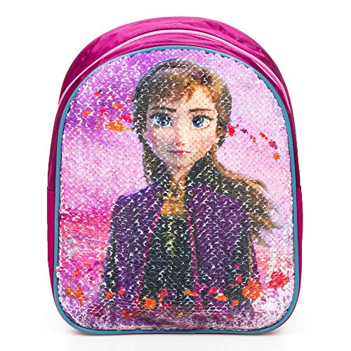 Disney Frozen 2 Mochila con lentejuelas 24 cm Reversible Anna