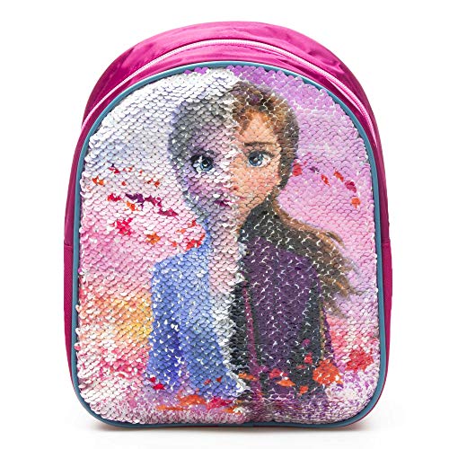 Disney Frozen 2 Mochila con lentejuelas 24 cm Reversible Anna