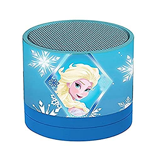 Disney Frozen-Mini Altavoz Inalámbrico, Bluetooth, Batería Recargable (Lexibook BT010FZ) LEX160