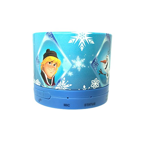 Disney Frozen-Mini Altavoz Inalámbrico, Bluetooth, Batería Recargable (Lexibook BT010FZ) LEX160