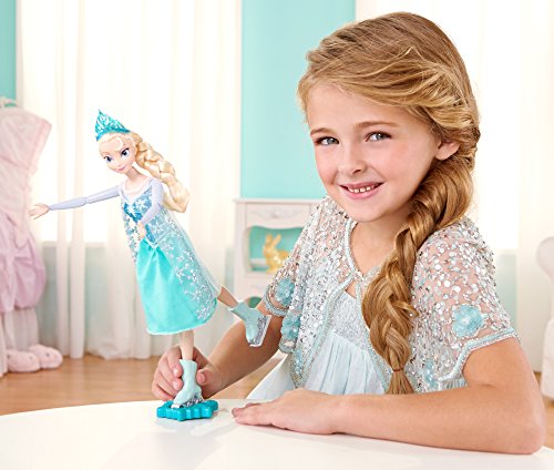 Disney Frozen - Muñeca Patinadora, Elsa (Mattel CBC63)