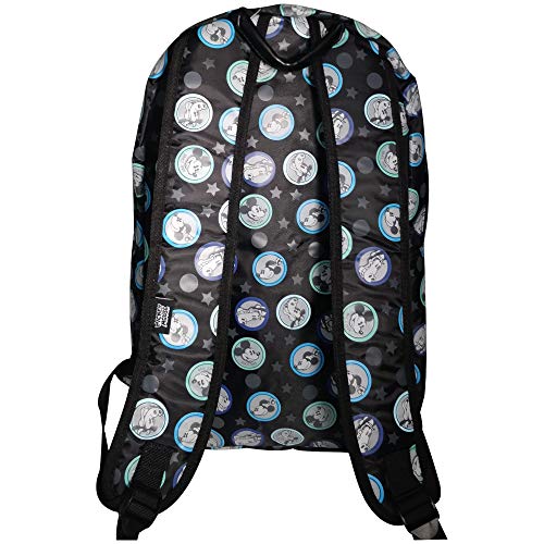 Disney Mickey Mouse All-Over Mickey & Friends Print Backpack, Grey Mochila infantil 41 centimeters 20 Multicolor (Blue)