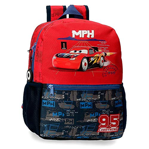 Disney Mochila Cars Rocket Racing, Multicolor, 25 x 32 x 12 cm