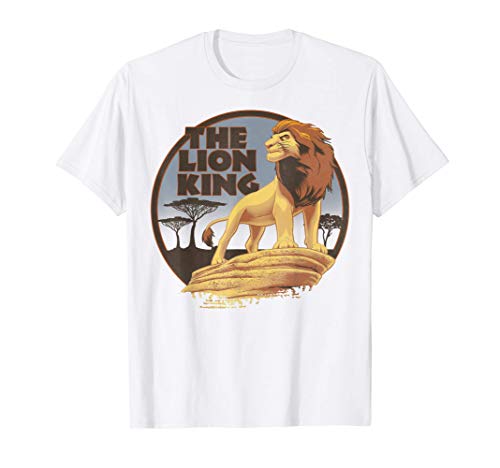 Disney The Lion King Simba On Pride Rock Camiseta