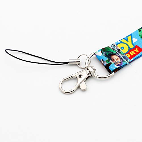 Disney Toy Story Lanyard Llavero ID Bage Holder (Familia)