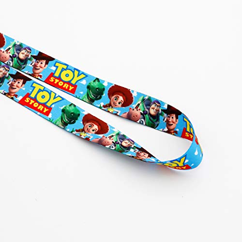 Disney Toy Story Lanyard Llavero ID Bage Holder (Familia)