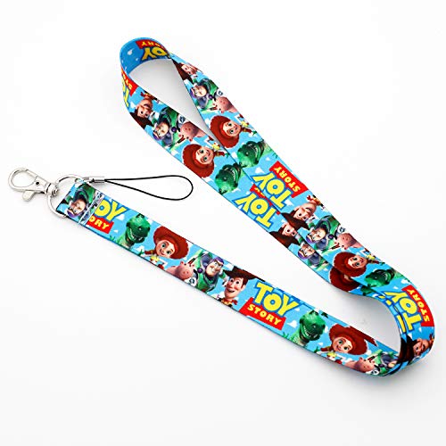 Disney Toy Story Lanyard Llavero ID Bage Holder (Familia)