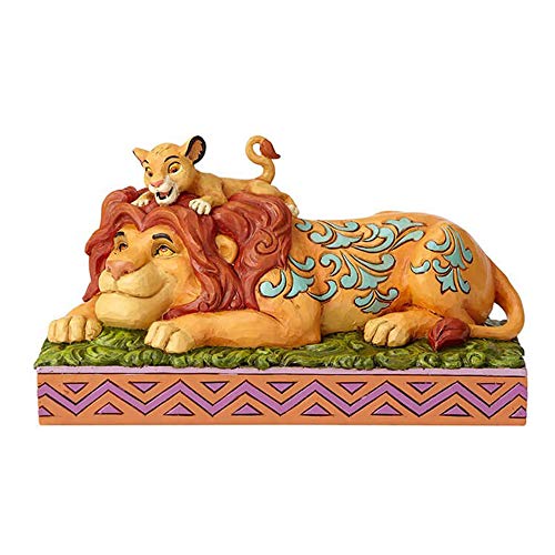 Disney Traditions, Figura de Simba y Mufasa de "El Rey León", para coleccionar, Enesco