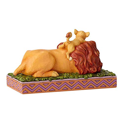 Disney Traditions, Figura de Simba y Mufasa de "El Rey León", para coleccionar, Enesco