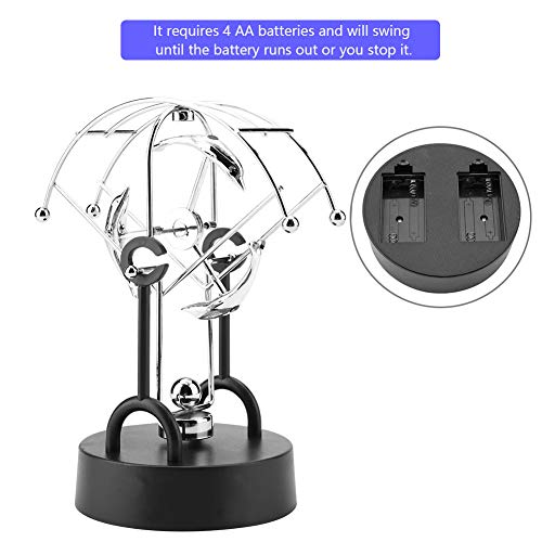 Dispositivo Electrónico de Movimiento Oscilante, Arte Artesanal, Modelo de Movimiento Perpetuo, Columpio, Arte Cinético, para Decoración de Oficina, Decoración de Oficina(B105)