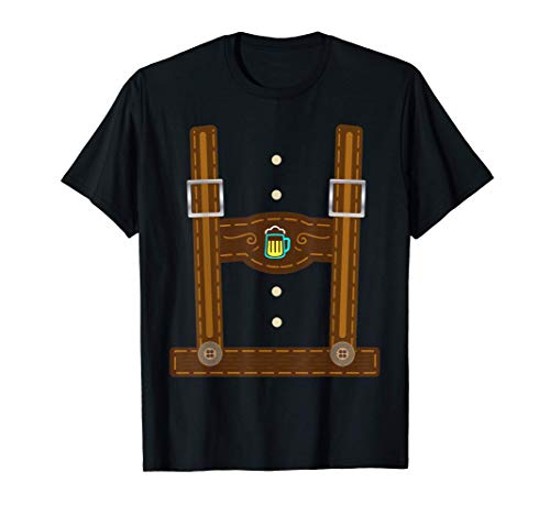 Divertido disfraz de Lederhosen Regalos de Oktoberfest Camiseta