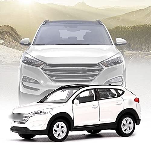 DMDYM Escala 1:36 para Tucson SUV Aleación Modelo Vehículo Fundido Presión Vehículo Juguete Niños Decorar (Color : Orange)