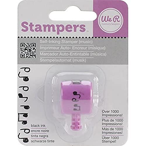 Doodle Stamper We R Memory Keepers – Doodle Sello con música, Talla Única