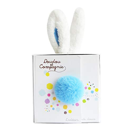 Doudou et Compagnie Cuco Conejo DC2821, 20 cm, Azul