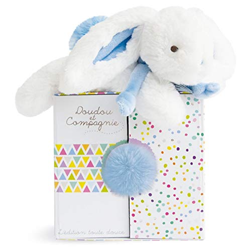 Doudou et Compagnie Cuco Conejo DC2821, 20 cm, Azul