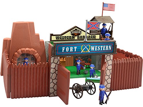 DQTOYS Fuerte Western 35x16x35cm