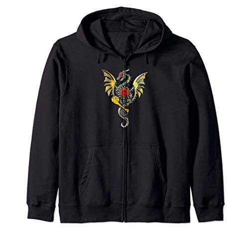 Dragón steampunk Sudadera con Capucha