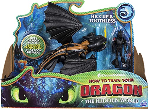 Dragons 6052275 Viking - Figuras de Hiccup sin dientes y colores mezclados , color/modelo surtido