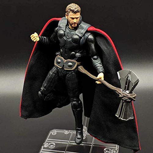 DYB Fting Infinity War Toys - Avengers 3/4 6 Pulgadas Thor Stormbreaker Hammer and Axe Colección de Regalos de cumpleaños para niños - Decoración para el hogar y el automóvil (Color: Axe)