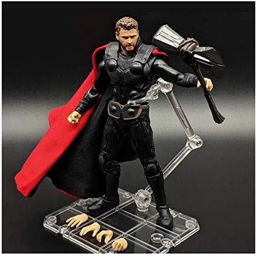 DYB Fting Infinity War Toys - Avengers 3/4 6 Pulgadas Thor Stormbreaker Hammer and Axe Colección de Regalos de cumpleaños para niños - Decoración para el hogar y el automóvil (Color: Axe)