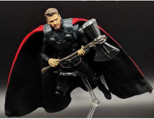 DYB Fting Infinity War Toys - Avengers 3/4 6 Pulgadas Thor Stormbreaker Hammer and Axe Colección de Regalos de cumpleaños para niños - Decoración para el hogar y el automóvil (Color: Axe)