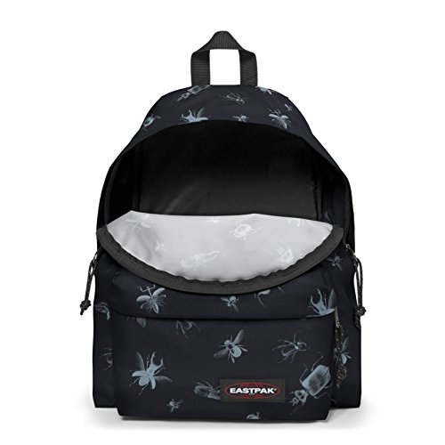 Eastpak Padded Pak'R Mochila Infantil, 40 Cm, 24 Liters, Negro (Bugged Black)