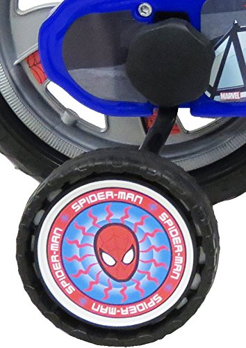 EDEN-BIKES Spider Man - Bicicleta Infantil, Multicolor, 12 Pulgadas