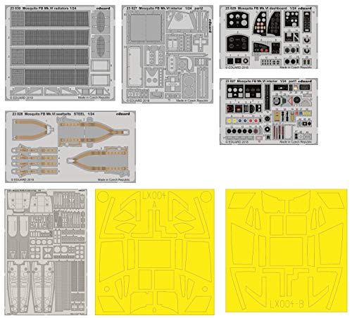 Eduard EDBIG2403 Big Ed Set 1:24 Mosquito FB Mk.VI (Airfix) Kit de foto Etch, varios , color/modelo surtido