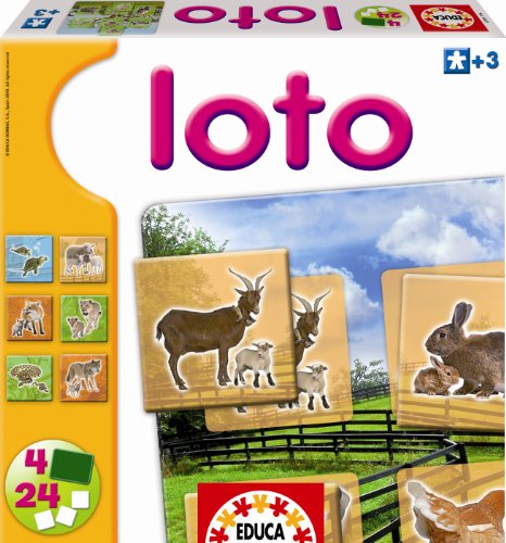 Educa Borrás - Loto Animales Fotos (14780)