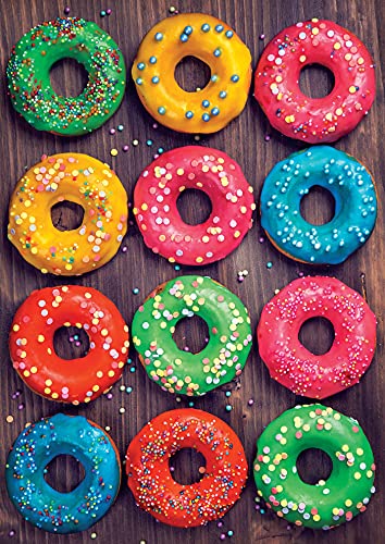 Educa Donuts de Colores. Puzzle de 500 Piezas. Ref. 19005, Multicolor