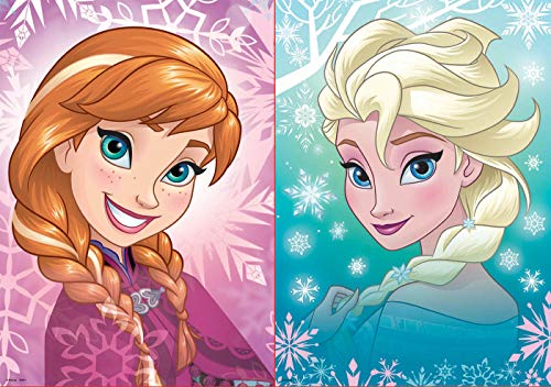 Educa - Frozen Maleta Progresivos 2 Puzzles Infantiles de 20 Piezas, a Partir de 3 años (16511)