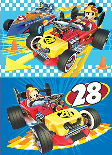 Educa - Mickey y los Súper Pilotos 2 Puzzles de 25 Piezas, Multicolor (17234)