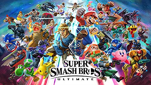 EDZXC - Rompecabezas de papel de 1000 piezas para adultos Juego educativo Desafío Super Smash Bros Tamaño Último (38 x 26 cm)