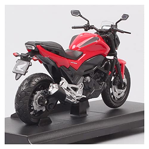 El Maquetas Coche Motocross Fantastico 1/18 para 2018 Honda NC750S Diecast Y Vehículos Juguete Modelo Motocicleta En Miniatura Regalo De Moto Favoritos De Pasatiempos Regalos Juegos Mas Vendidos