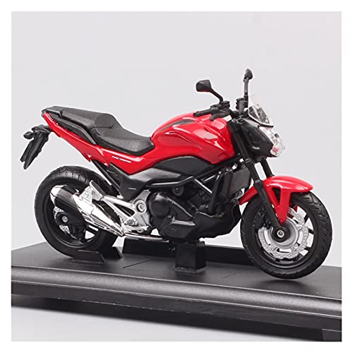 El Maquetas Coche Motocross Fantastico 1/18 para 2018 Honda NC750S Diecast Y Vehículos Juguete Modelo Motocicleta En Miniatura Regalo De Moto Favoritos De Pasatiempos Regalos Juegos Mas Vendidos