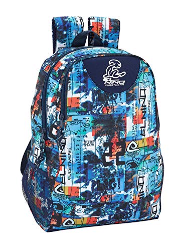 El Niño "Surf Club" Oficial Mochila Escolar 320x160x440mm