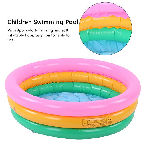 Emoshayoga Piscina para Niños, Piscina Inflable Colorida Piscina para Niños Resistente Y Duradera Natación para Niños para Bebés para Bebés(Grande)